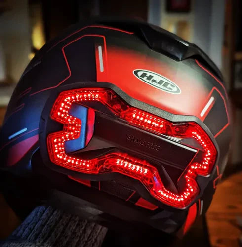 Brake Free USB C on an HJC helmet